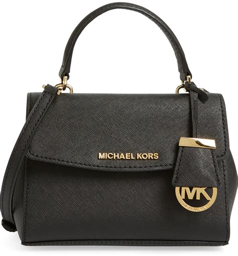 ava extra small leather crossbody michael kors|MICHAEL Michael Kors Women's Ava Cross Body Bag, Soft .